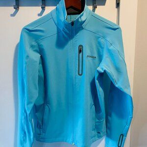 Columbia Women's Omni-Shield Softshell Performance Jacket, Powder Blue, W/M